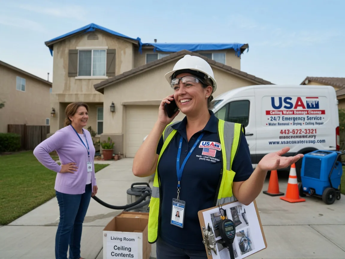 Ceiling Water Damage Restoration Bison, SD FAQs